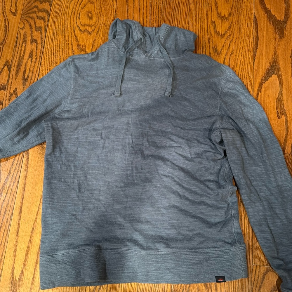 Faherty light blue hoodie X SMALL